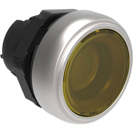 Botón pulsador iluminado Ras amarillo lovato Platino impulso LPCBL105