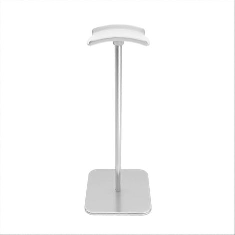 Vertikaler Kopfhörerständer aus Aluminiumlegierung, silberfarben. (1/5)