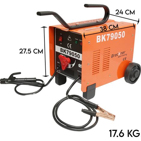 Saldatrice MMA 180A, 220V, elettrodo 1,6-3,2mm Breckner Germany (1/5)