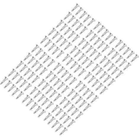 150 vis autoperceuses en acier inoxydable 304, tête fraisée cruciforme M4.2-18, pour applications industrielles (1/5)