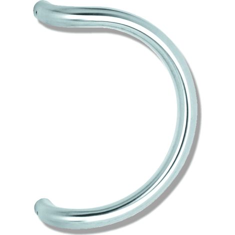 HEWI Stoßgriff ø25, A=200mm, matt-schliff