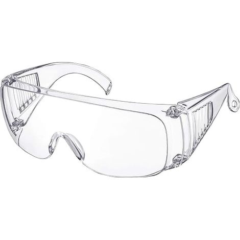 Lunettes de Protection Transparentes Lunettes de Sécurité Lunettes de Protection de Laboratoire Safety Goggles Glasses (1/5)