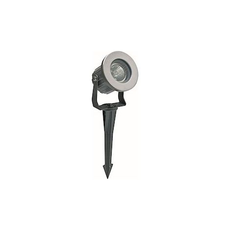 spot - europole yah - culot gu10 - sur piquet - gris - europole 391100
