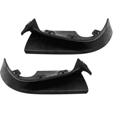 paire de supports extérieurs de pare-chocs avant pour X3 X4 G01 G02 2018-2021 51118070393/51118070394, garniture de moulure de calandre latérale (1/5)