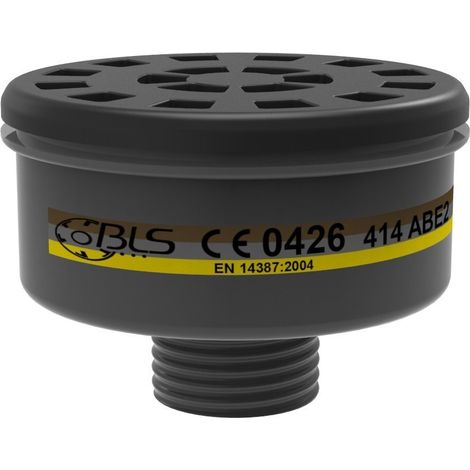 Pericolo tessuto Gas Filtro a2b2e2 (EN 14387) contro Gas e VAPORI DI composti organici, punto di ebollizione 65 °C, Gas e VAPORI Inorganici, come ad esempio Cloro, zolfo idrogeno acido, Blu (1/2)