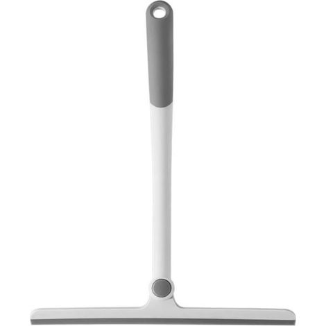 Raclette Professionnelle pour Verre Rotatif Douche Miroir Surface Carrelage Polyvalent Gris (1/4)