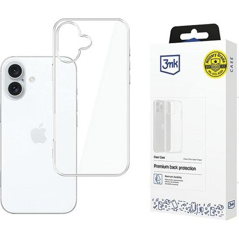 Funda transparente para iPhone 16 3MK