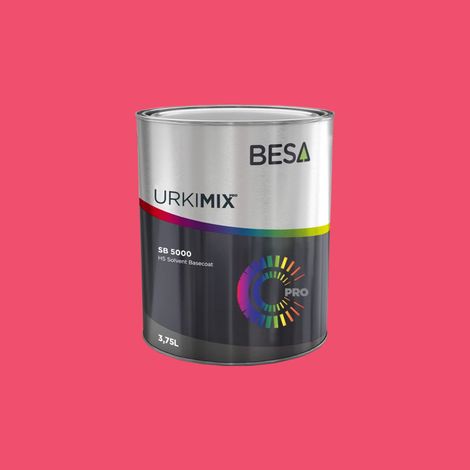 Pot de Peinture Polyuréthane / bi composant Pantone 1925 U  Mat - 2 kg