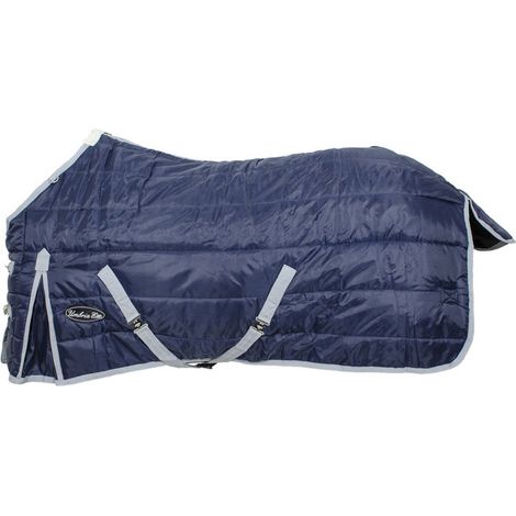 95 cm, Rosso: Coperta da box imbottita 350 g tessuto esterno 420 denari traspirante con trapunta modello Classic