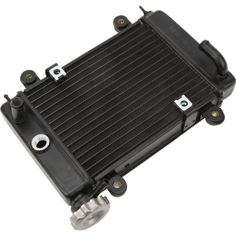 Wasserkühlungskühler aus Aluminiumlegierung als Ersatz für vierrädrige Geländefahrzeuge, ATVs, Trikes und Karts mit 150–250 cm³ Hubraum. (1/5)