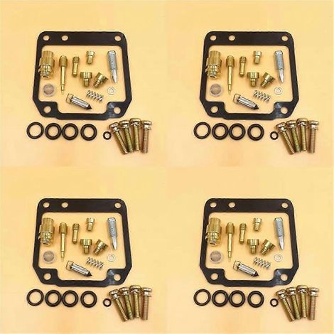 Kit de réparation et de remise en état de carburateurs pour motos Yamaha FZ600, YX600, FZ, YX 600 Radian, FZ600SSC et YX600WWC. Comprend le flotteur et le godet d'huile. (1/3)