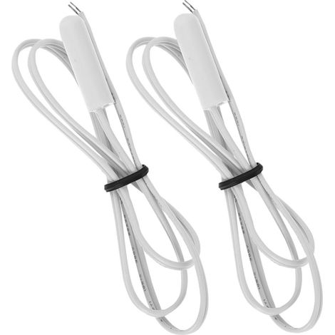 Capteur de Température en Caoutchouc et Abs pour Réfrigérateur et Congélateur Sonde de Remplacement Haute Précision 2 Pièces pour Usage Domestique (1/5)