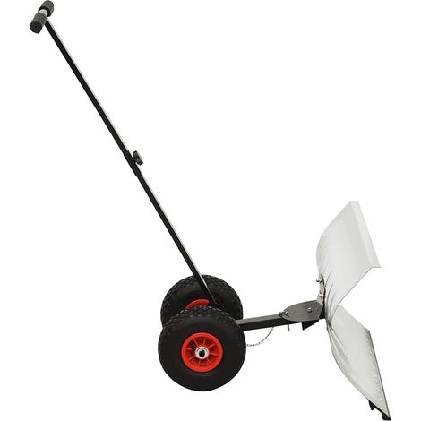 Pelle à neige manuelle avec roues