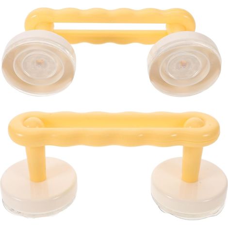 Lot de 2 barres d'appui à ventouse, plastique et silicone (1/5)
