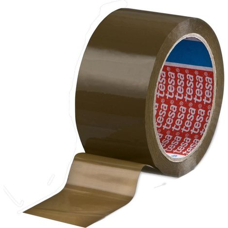 Nastro adesivo standard per imballaggio a solvente, 66x48 mm, marrone