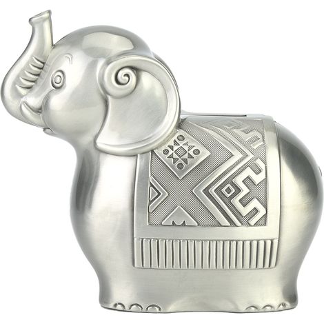 Niedliche Elefanten-Spardose aus Metalllegierung, Spardose für Kinder, Geschenk (1/5)