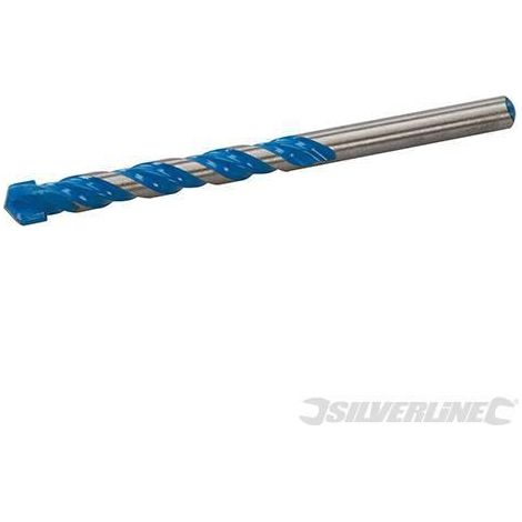 Punta per trapano multiuso in acciaio, adatte a mura e altri materiali - Silverline varie misure-10,0 x 120 mm