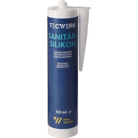 TECWERK Sanitärsilikon transp.310ml Kartusche TECWERK