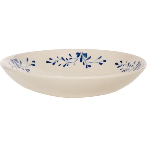 Table Passion - Assiette creuse Appoline bleue 22 cm (lot de 6) (1/4)