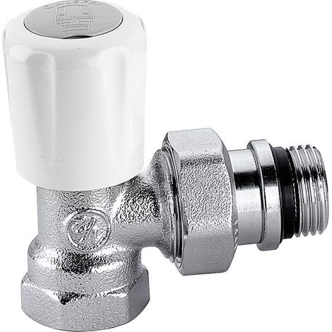 Valvola termostatizzabile 1/2 attacco a squadra caleffi 401402