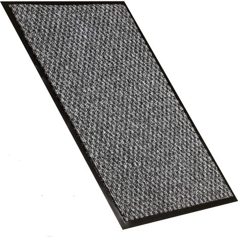 Paillasson Exterieur d'Entrée Antiderapant et Facile à Entretenir Gris, 40x60cm (1/5)