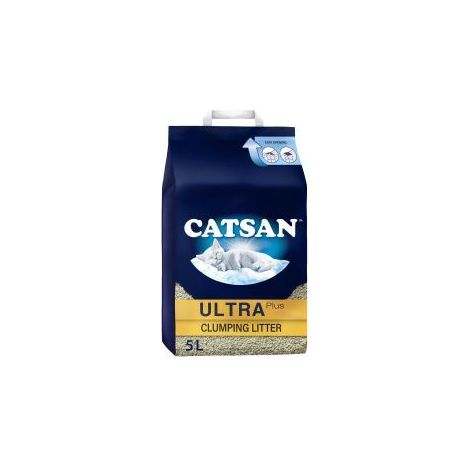 CATSAN Ultra Clumping Odour Control Cat Litter - 5ltr - 811524
