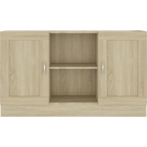 Buffet Chêne sonoma 120x30,5x70 (1/5)