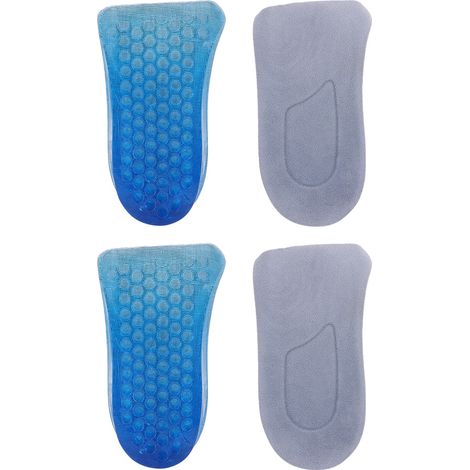 Semelles rehausseurs double couche confortables pour chaussures, coussinets de talon épaississants souples pour augmenter la taille (1/5)