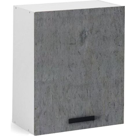 Pensile per cucina grigio cemento 1 anta Cm 60x32xH 72