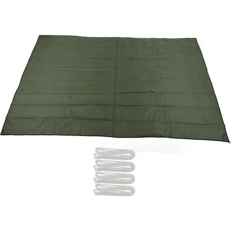 Rechteckige Faltmarkise von Sun Sail, UV-Schutz, für Garten, Terrasse und Pool, olivgrün (1/5)