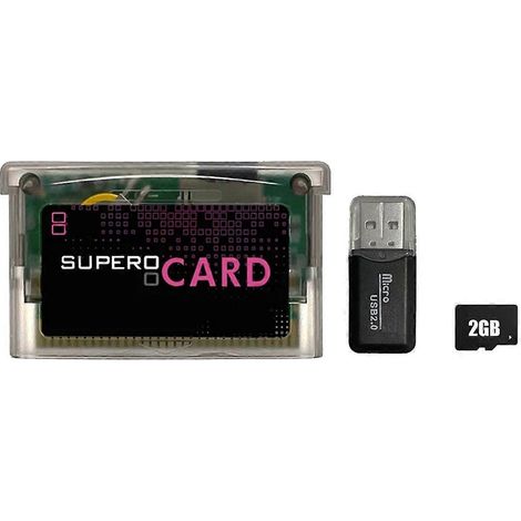 Für Supercard-Kartenspiel + 2 GB Speicherkarte Mini-Kartenadapter (1/5)