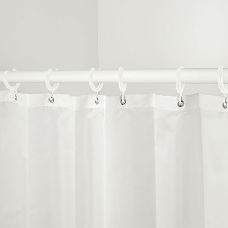 pba Duschvorhang, Trevira 1200x750mm  schwer entflammbar