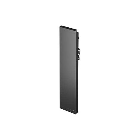 Radiateur à inertie double corps de chauffe NOIROT Radiasoft vertical 1000W anthracite connecté
