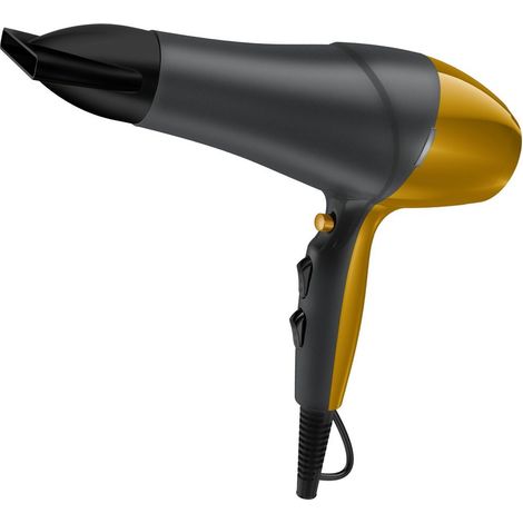 Asciugacapelli ionico professionale Küken grigio/oro 2100w