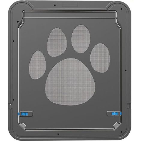 Passage de porte pour chiens et chats avec fermeture magnétique automatique et verrouillage, dimensions S : 24 x 29 cm (1/5)
