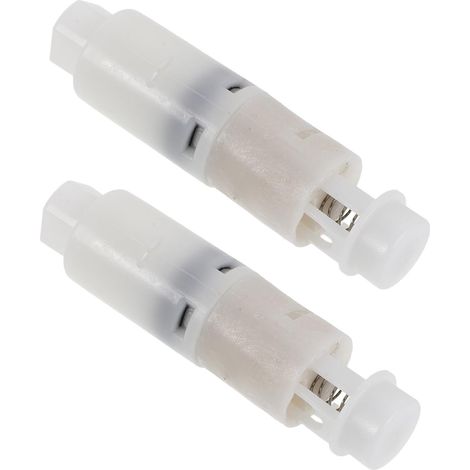 Amortisseur de Charnière pour Abattant de Toilette Blanc en Pp et Métal, Fonction D'atténuation Sonore, Protège Garçon et Filles et Seniors, pour Salle de Bain et Hôtels (1/5)