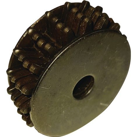 MÜLLER Ersatzrolle Ø 36 mm 11 mm4 Stahlscheiben für Schleifscheiben-Ø bis 250 mm (1/2)