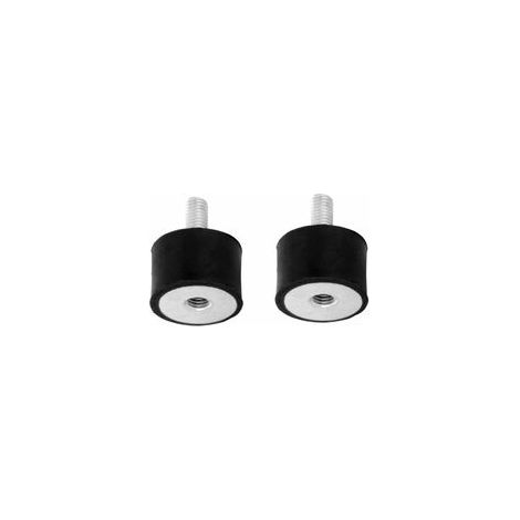 EASYCOMFORT 2x silent bloc mâle femelle M6x18mm anti vibration caoutchouc bâteau voiture amortisseur silencieux (1/2)