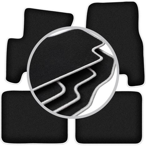Tapis de sol Carlux argentés pour : SsangYong Korando II (KJ) SUV (1998-2006) (1/5)