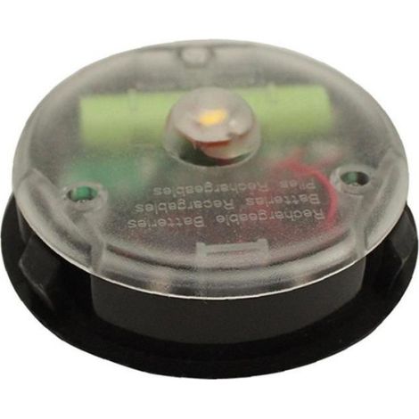 LED Solar Panel Remplacement Top Lanterne Lights Panneau Batterie Lampe Decorative 8cm Diamètre (1/3)