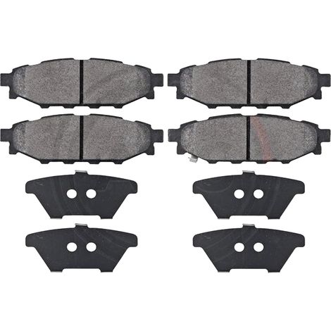 KIT PASTIGLIE FRENO POSTERIORI compatibile con SUBARU FORESTER (SJ) / PASTIGLIE FRENANTI AUTO OEM P 78 020 P 56 048, / SOSTITUZIONE DIRETTA / BASSA POLVERE / SILENZIOSO