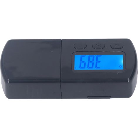 Balance Pèse-Stylo Platine Vinyle Numérique 5g 0.01g Mini Pèse-Bijoux de Poche pour Poudre Médicament Noir (1/5)