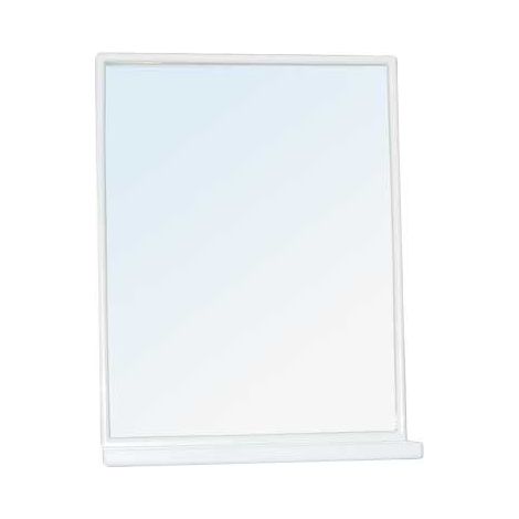 SPECCHIO A FILO CON MENSOLA  Cm 45 x 60     GEDY