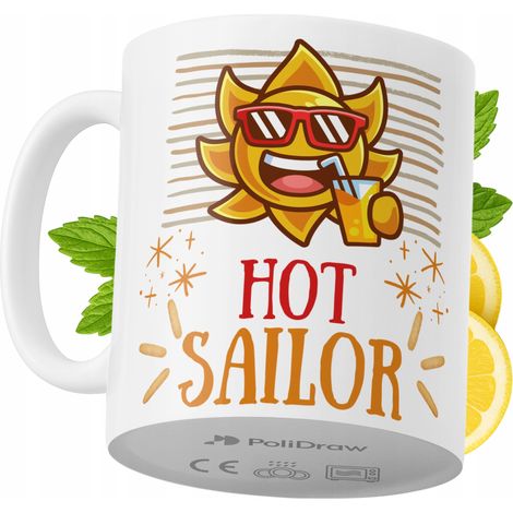 Lustige Tasse für Seeleute – Kaffee- oder Teetasse mit witzigem Textdesign – ideal für Geburtstage, Namenstage, Feiertage und besondere Anlässe. Hochwertige Tasse für Zuhause, Büro und Arbeit. Farbe: 