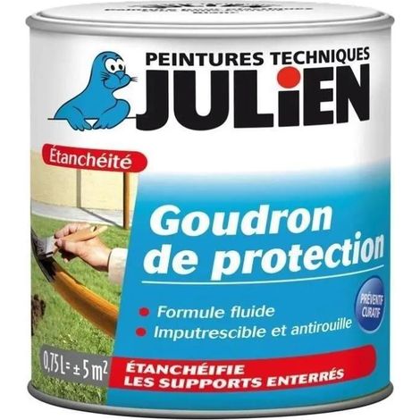 Julien Goudron protettivo nero 750 ml finitura satinata