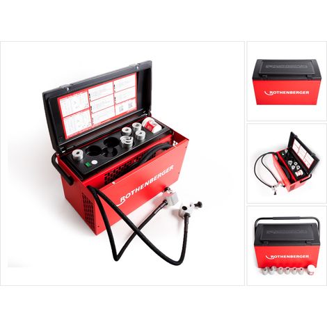Appareil elect. de congelation des tubes, Rothenberger Rofrost Turbo R290 jusqu'a max. 11/4" (1/5)
