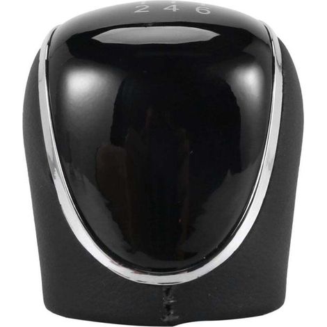 Leva del cambio a 6 velocità in pelle PU compatibile con Mondeo IV C-MAX Transit Focus MK3 MK4 -Crezuo (1/4)