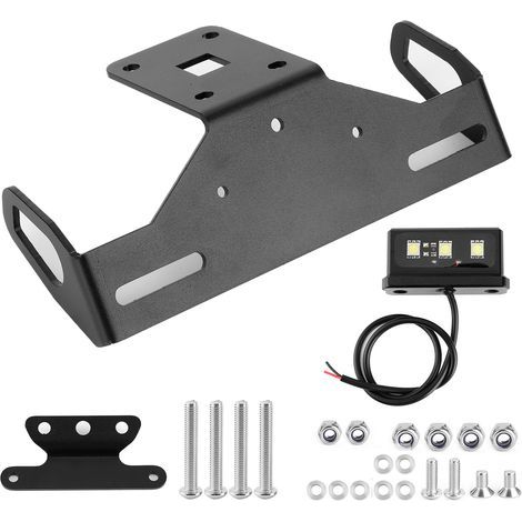 Support de plaque d'immatriculation, Kit d'élimination du garde-boue arrière bien rangé pour Kawasaki Z1000 14-17/Z1000R 18-19 (1/5)