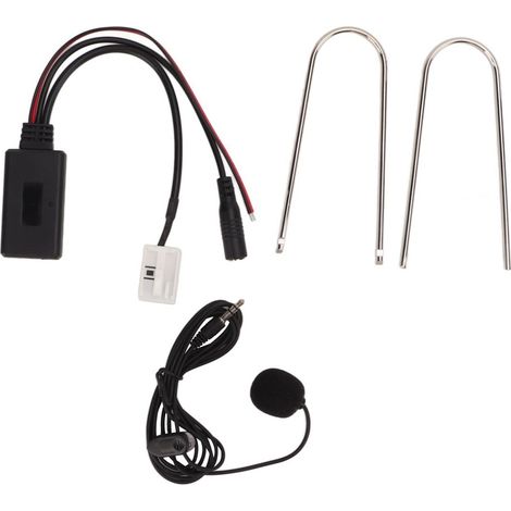 Bluetooth-Modul für Auto, Autoradio, Musik, AUX-Eingang, Freisprecheinrichtung, Adapterkabel für Telefonate, kompatibel mit Citroën C2, C3, C4, C5, C6 und C8. (1/5)