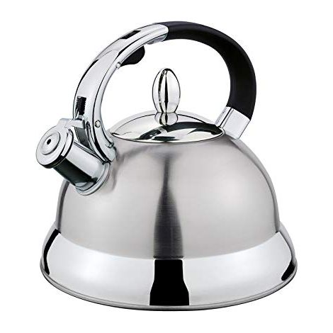 Bollitore a fischio Cilio Conte, acciaio inox, 2,0 l